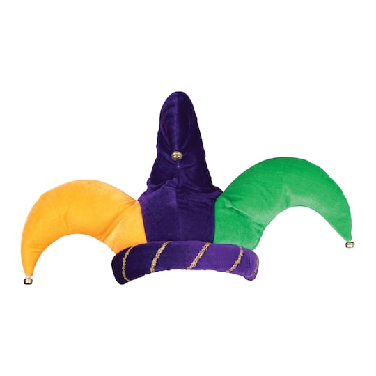 Beistle Mardi Gras Plush Jester Hat | Michaels®